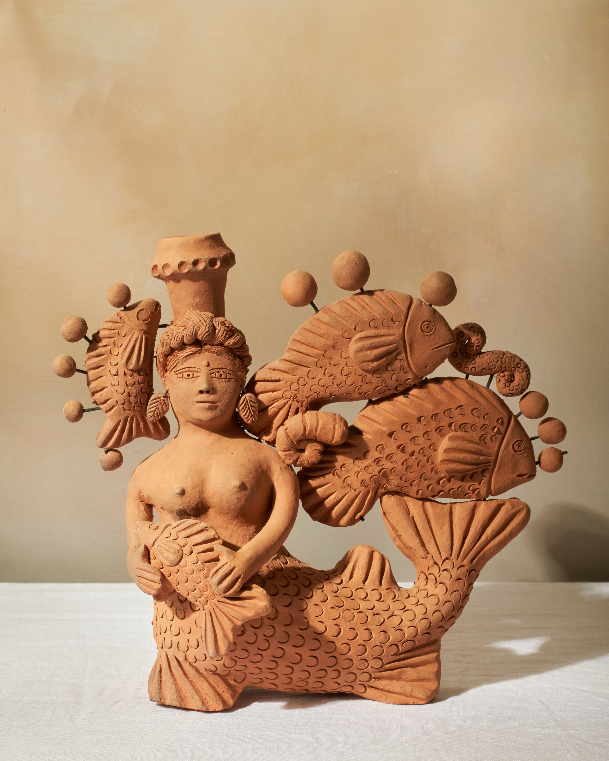 Manos Que Ven: Hand-Sculpted Oaxacan Red Clay Pottery | Eterna Home