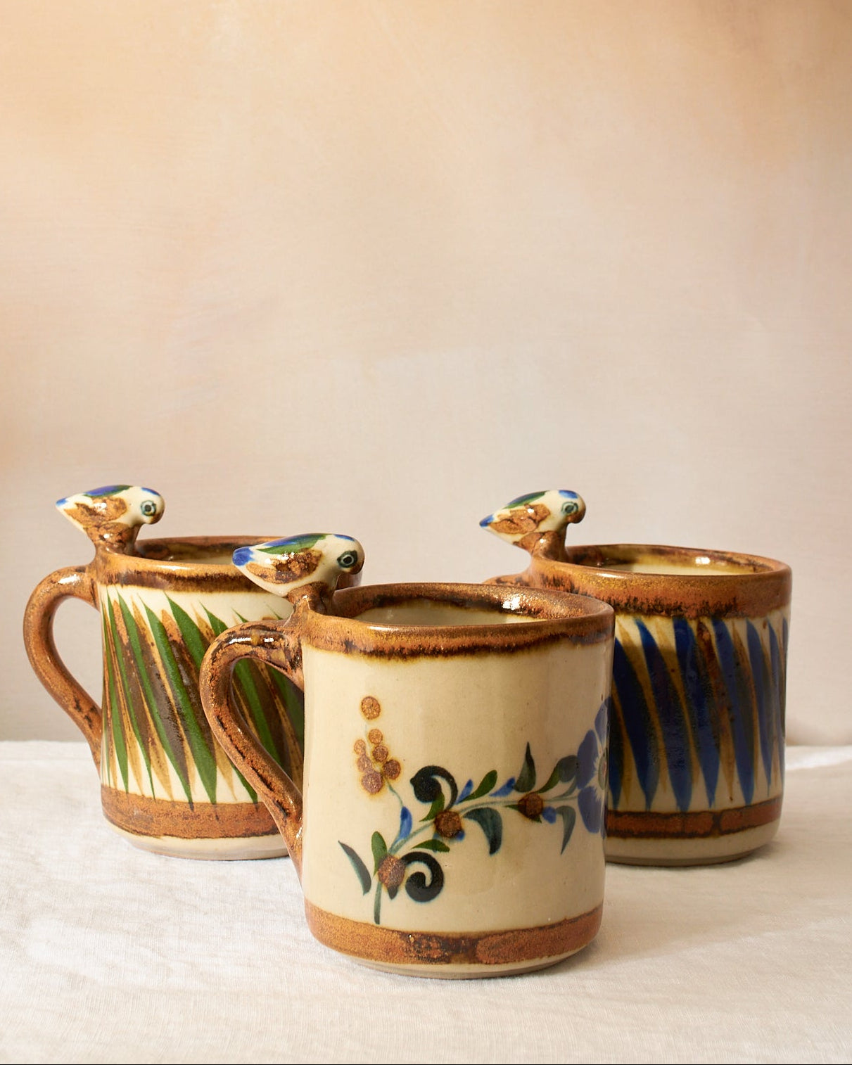Pajarito Mug (floral)